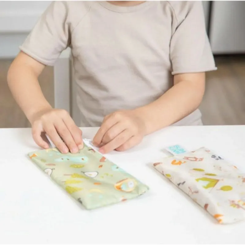 Small Reusable Snack Bags - Happy Campers