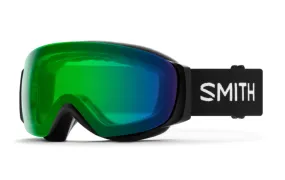 Smith Optics I/O MAG S Goggles - Black   ChromaPop Everyday Green Mirror Lens