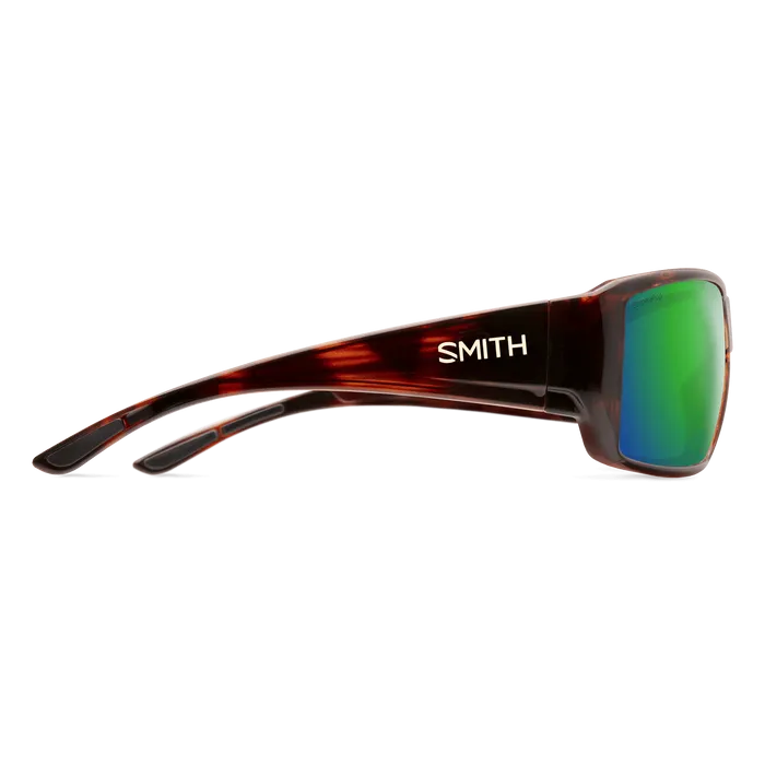 Smiths Optics Guide Choice - Matte Tortoise Chroma Pop Brown Green Polarized Green Mirror