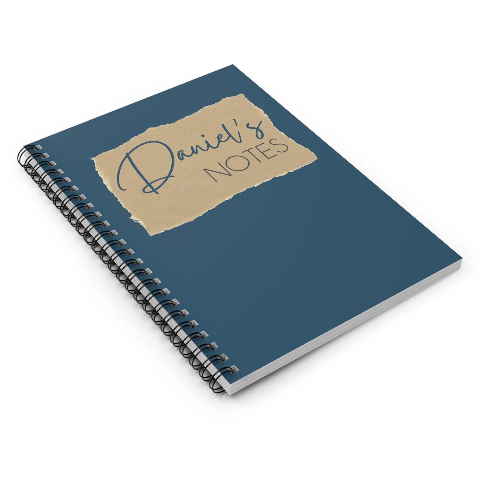 Spiral Notebook - Personalized Custom Name - Organization Ideas Creativity Gift Productivity