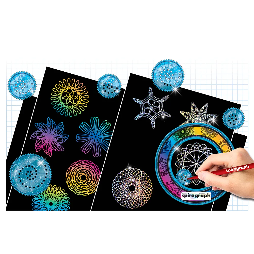 Spirograph Scratch and Shimmer