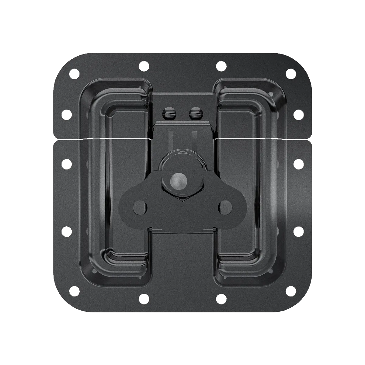 Surface Mount Protective Latch, Black