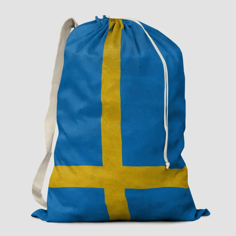 Swedish Flag - Laundry Bag