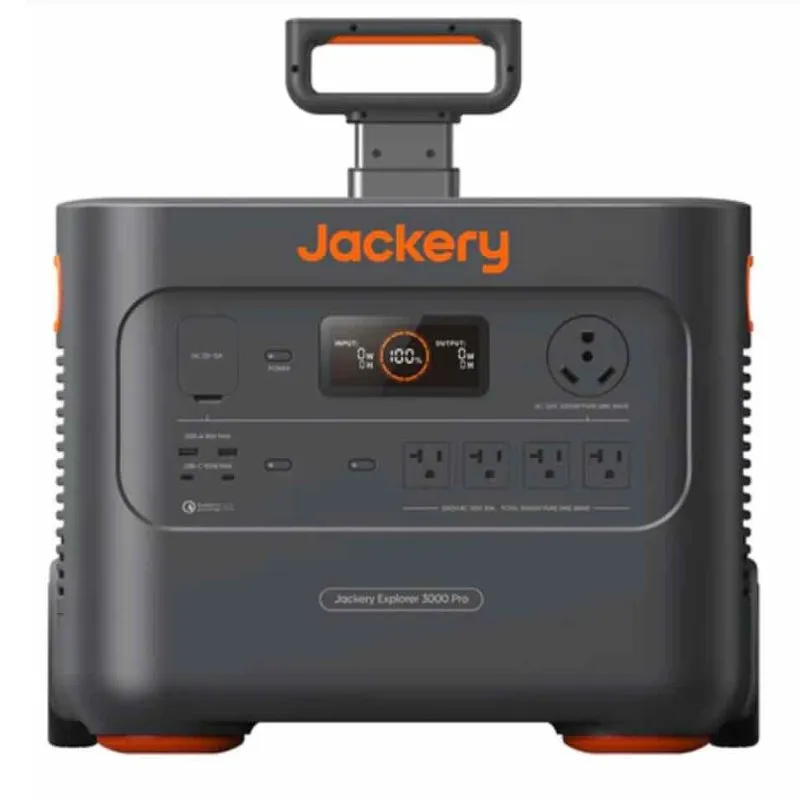 The Jackery Explorer 3000 Pro Portable Power Station