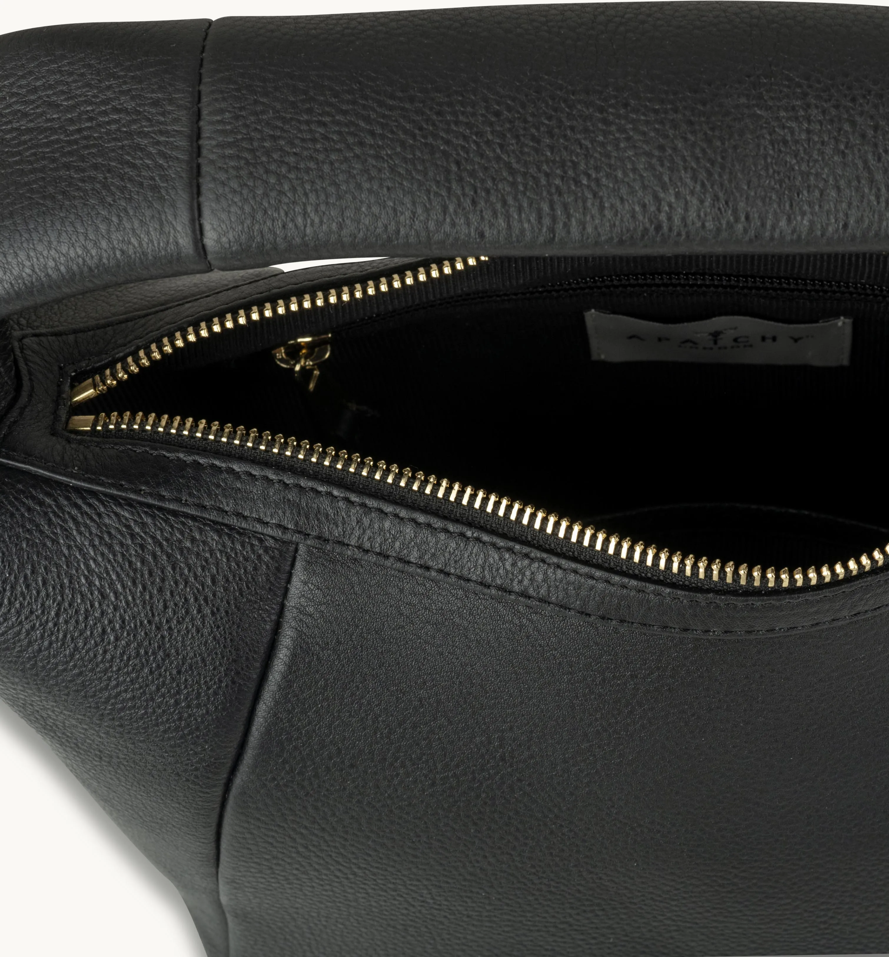 The Jasmine Black Leather Bag