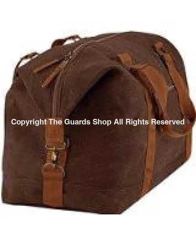 The Welsh Guards Vintage Canvas Satchel