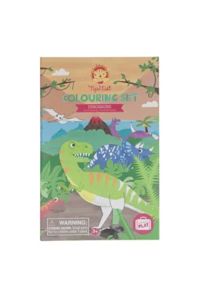 Tiger Tribe Colouring Set - Dinos In Space