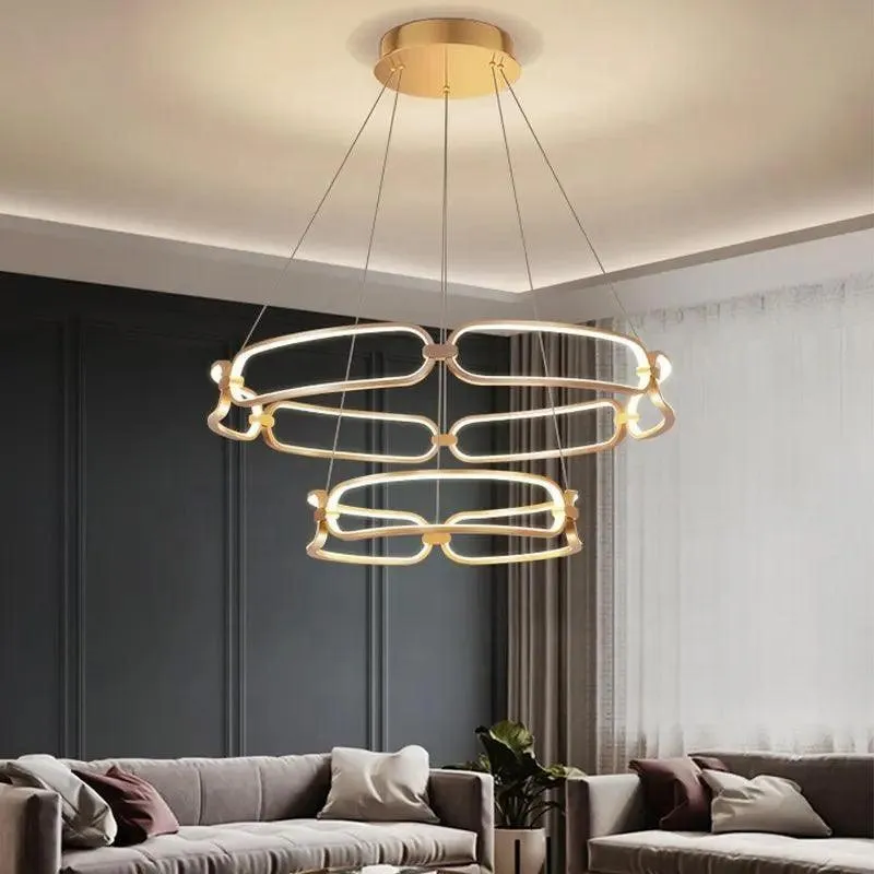 Twilight Ring Golden Luxe Chandelier (8809/3)