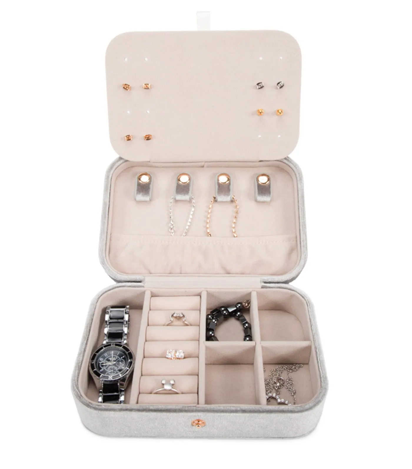 Vera Travel Jewelry Organizer Silver