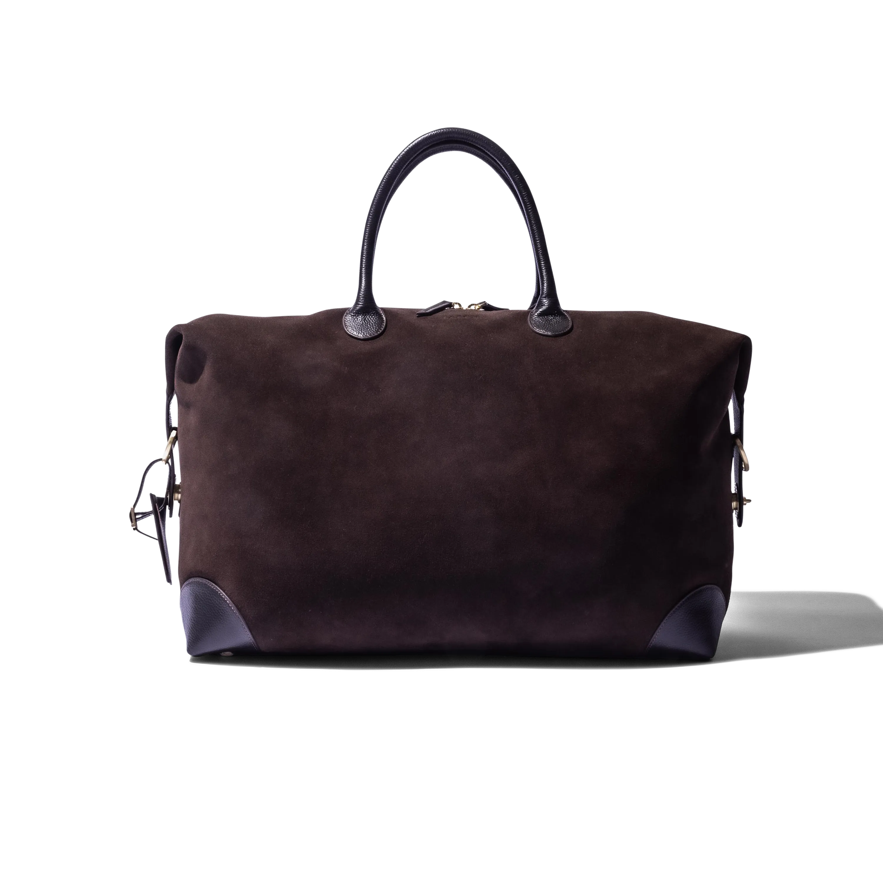 Weekend Bag in Brown Suede