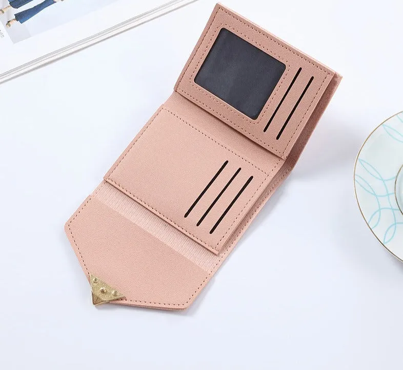 Women Luxury Love Heart Wallet For Ladies Girls Money Pocket Card Holder Wallets Purse Female Wallet Phone Clutch Bag