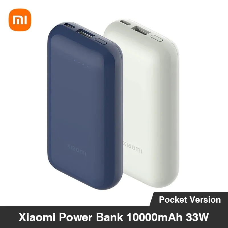 XIAOMI 33W  POWER BANK 10000 MAH POCKET EDITION Pro