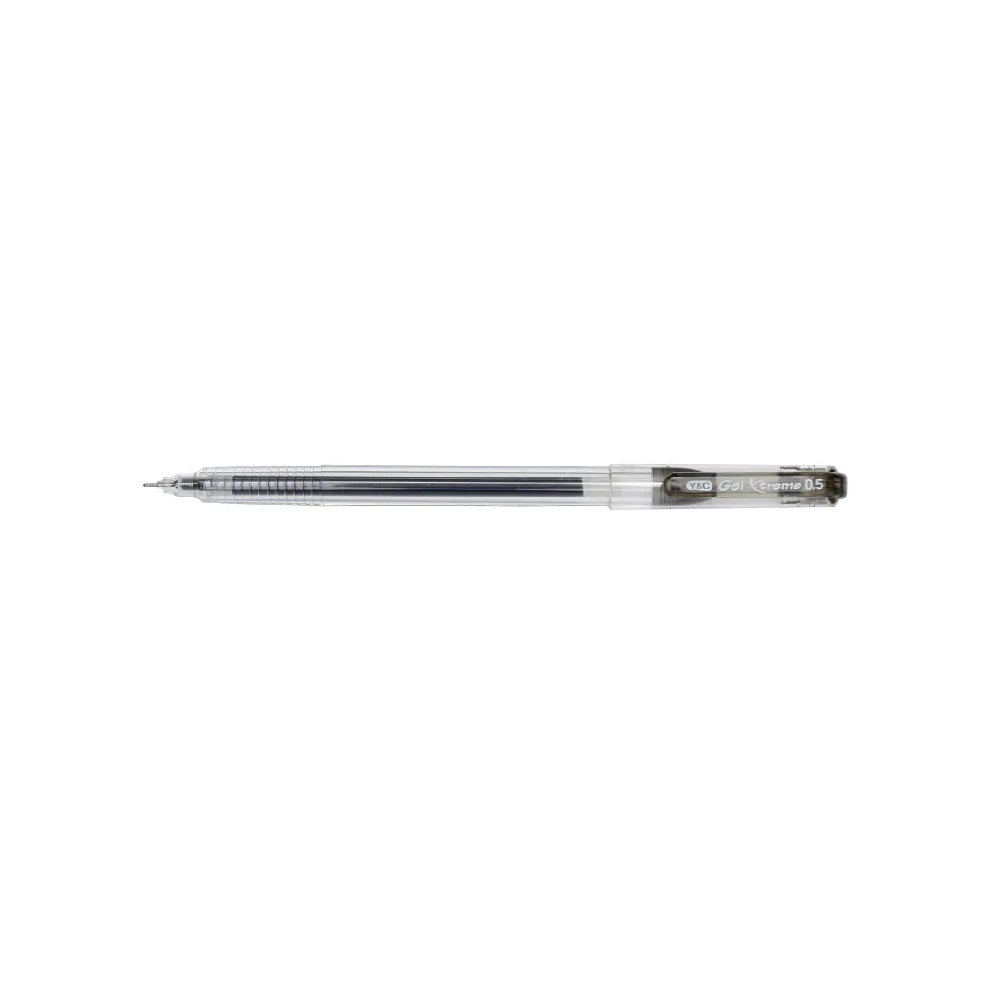 Y&C Gel Xtreme Pen Metallic Black, one dozen (GX100A)