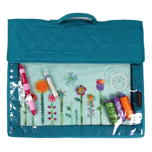 Yazzii Crafts Project Folder - Arts & Crafts Storage Organizer