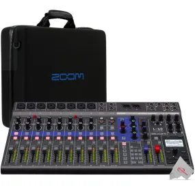 Zoom LiveTrak L-12 - 12-Channel Digital Mixer & Multitrack Recorder    Zoom CBL-20 Carrying Bag