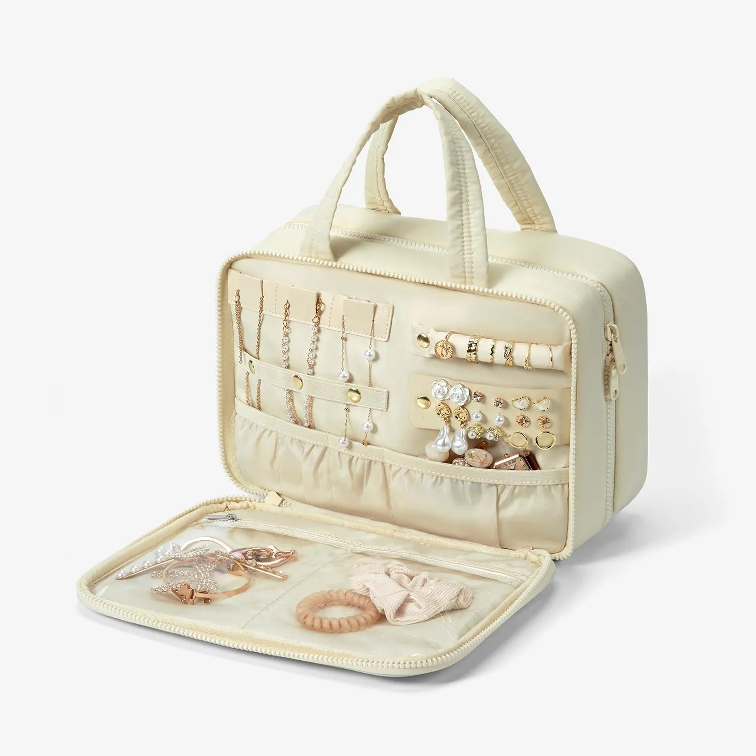 Zora Spacesaver Hanging Clear Toiletry Bag