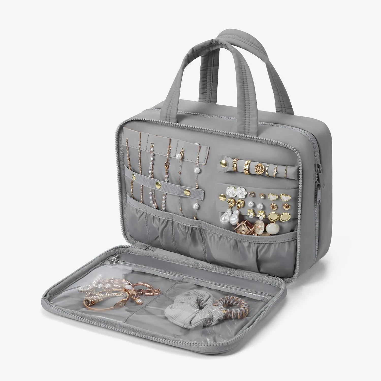 Zora Spacesaver Hanging Clear Toiletry Bag