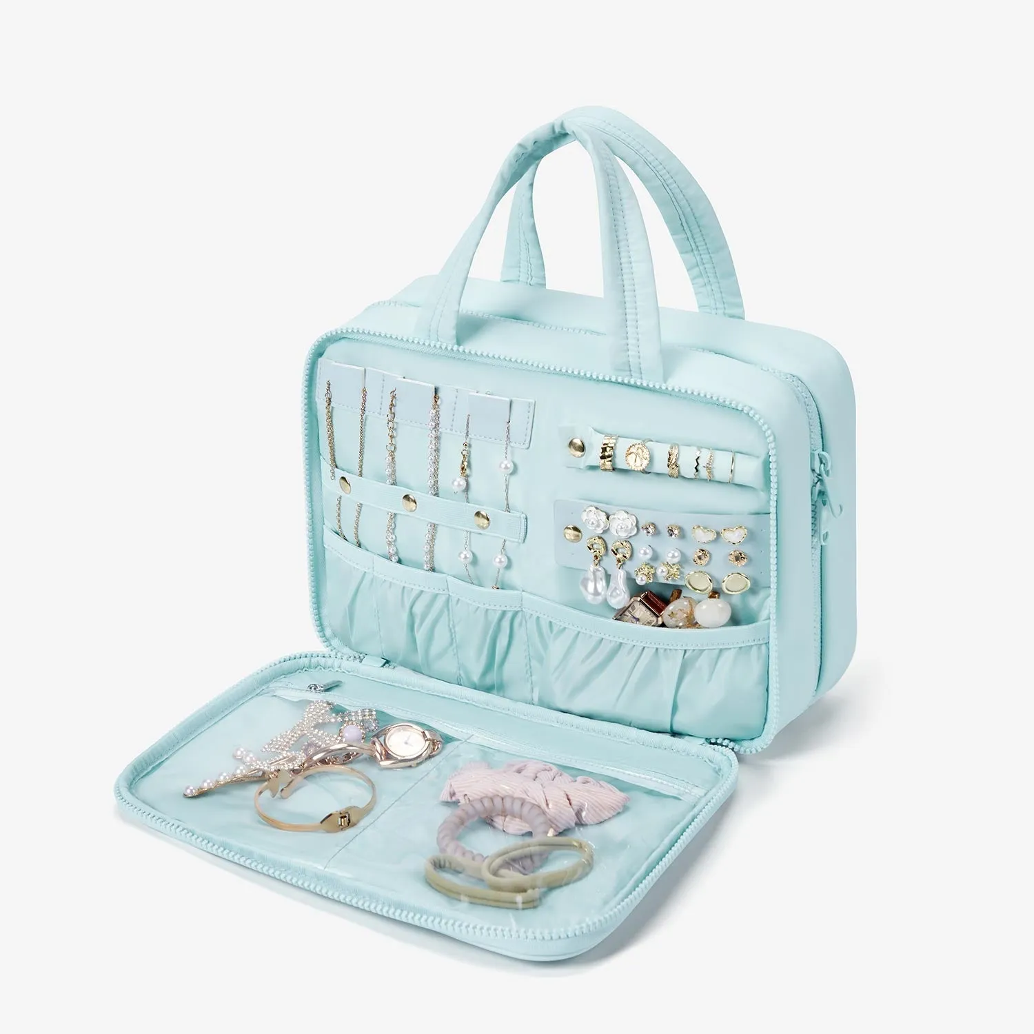 Zora Spacesaver Hanging Clear Toiletry Bag